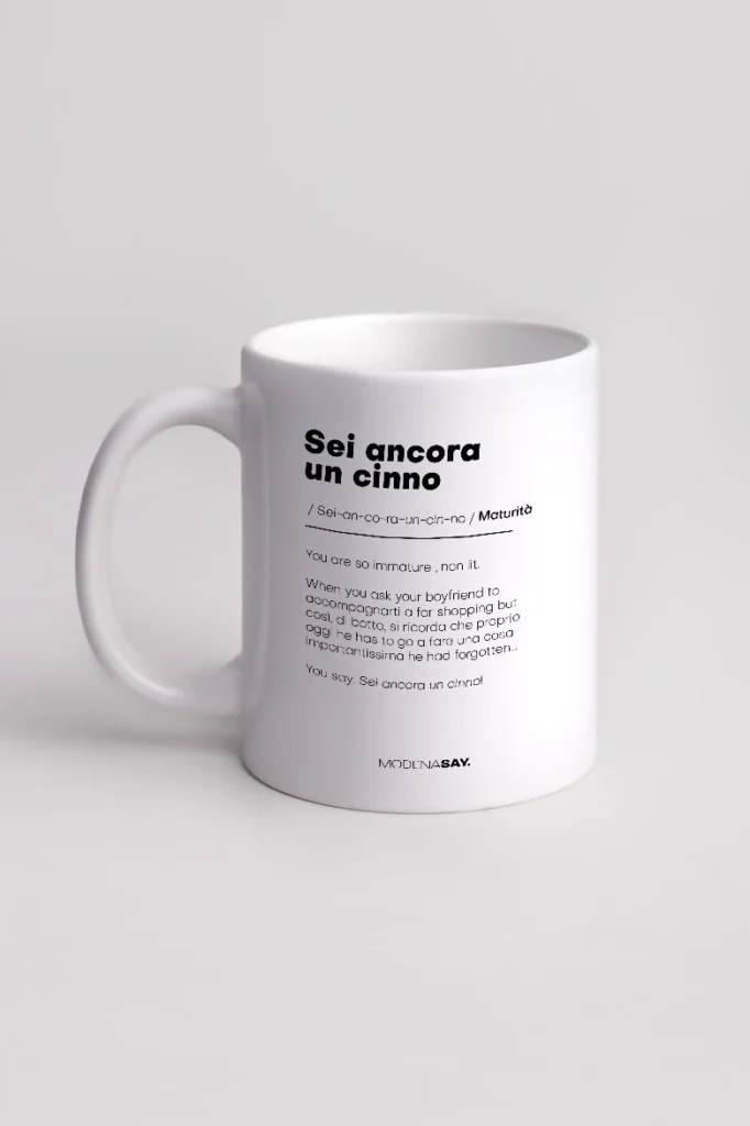 Sei un cinno - Tazza