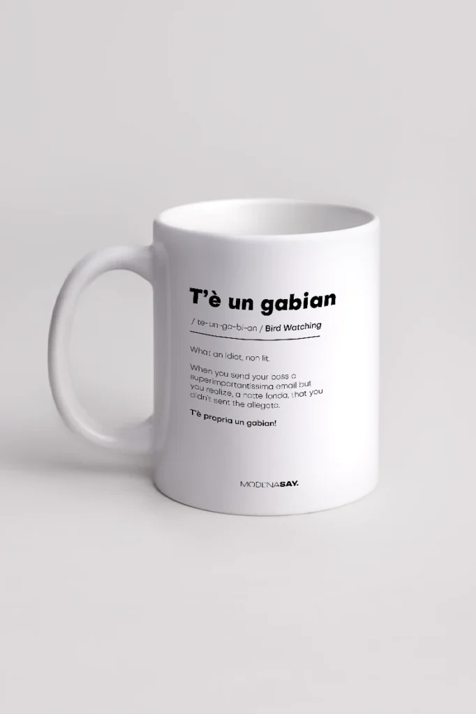 T'è un gabian - Tazza